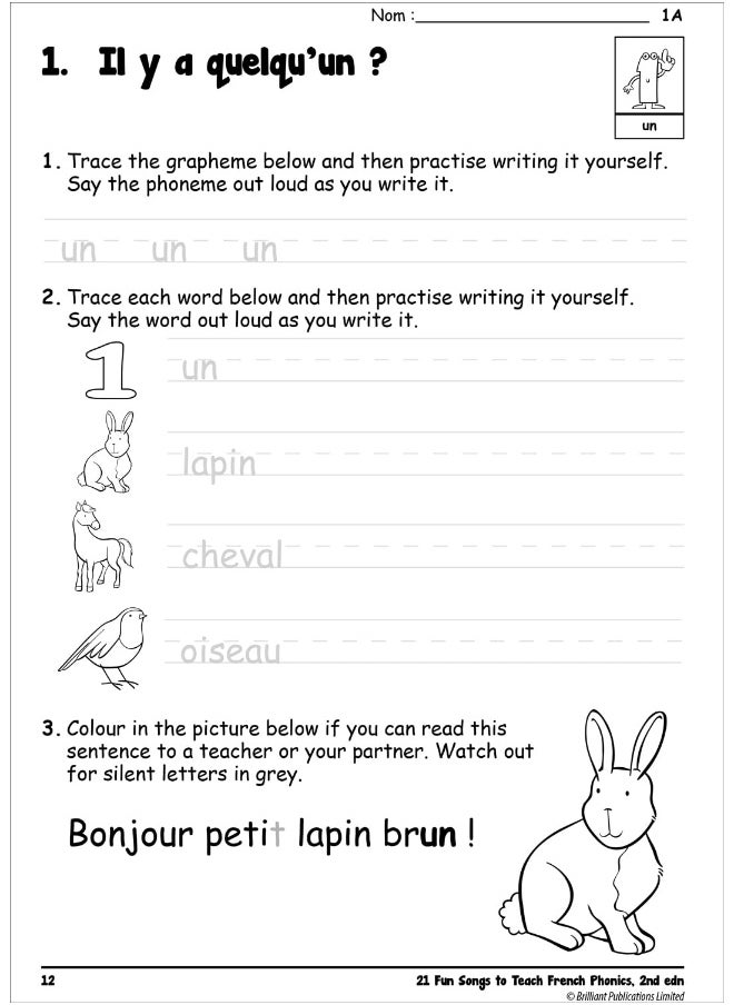 21 Fun Songs to Teach French Phonics: Sing and Dance your Way to Perfect Pronunciation  - Image 4