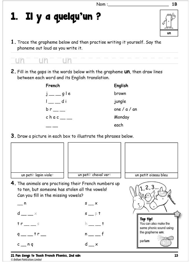 21 Fun Songs to Teach French Phonics: Sing and Dance your Way to Perfect Pronunciation  - Image 5