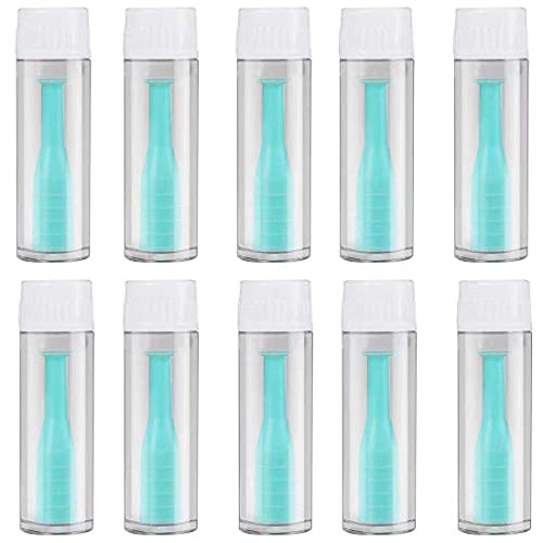 ALLRI Hard Contact Lens Remover 10 Pack RGP PlungerInserter for Soft Hard Lenses Contact Lens Remover10 Count Pack of 1