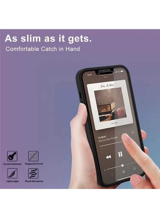 شيبشيب غطاء كامل متين مصمم لهاتف آيفون 14، مع واقي شاشة مدمج حساس للمس ومقاوم للخدوش، بالإضافة إلى واقي عدسة الكاميرا - Image 4