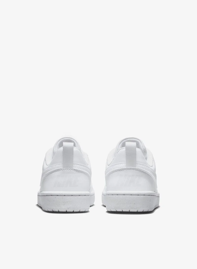 Nike WHITE/WHITE-WHITE COURT BOROUGH LOW RECRAFT BG  | Best Price UAE