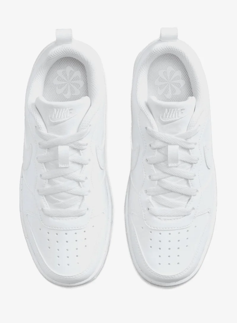 Nike WHITE/WHITE-WHITE COURT BOROUGH LOW RECRAFT BG  | Best Price UAE
