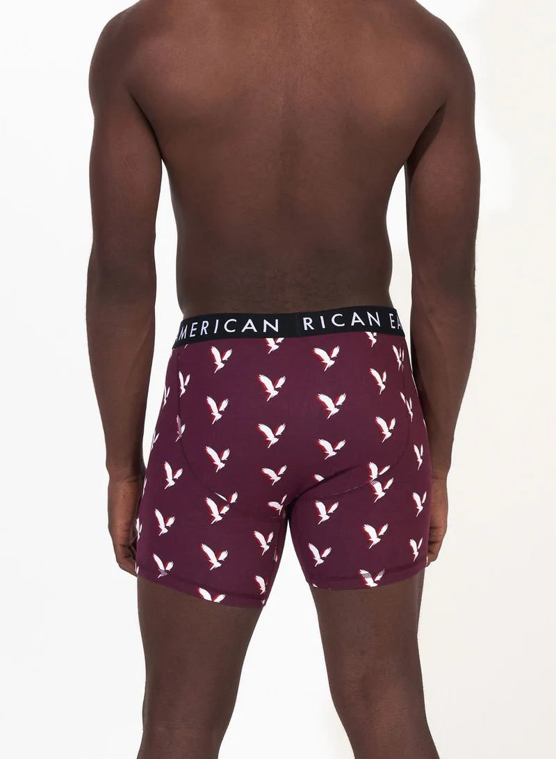 American Eagle Logo Print Trunks