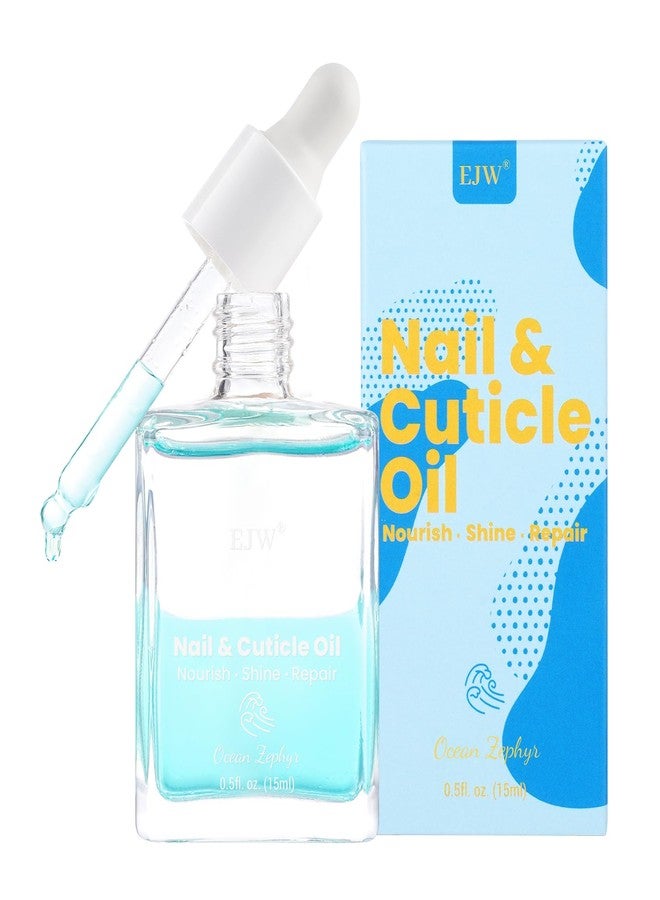 EJW Cherry Blossom Cuticle Oil for Nails, Hydrating, Moisturizing, Scented Nail Oil Cuticle Care, Infused with Jojoba & Coconut Oil, Moisturizes & Conditions, 0.5 fl. oz - Image 1