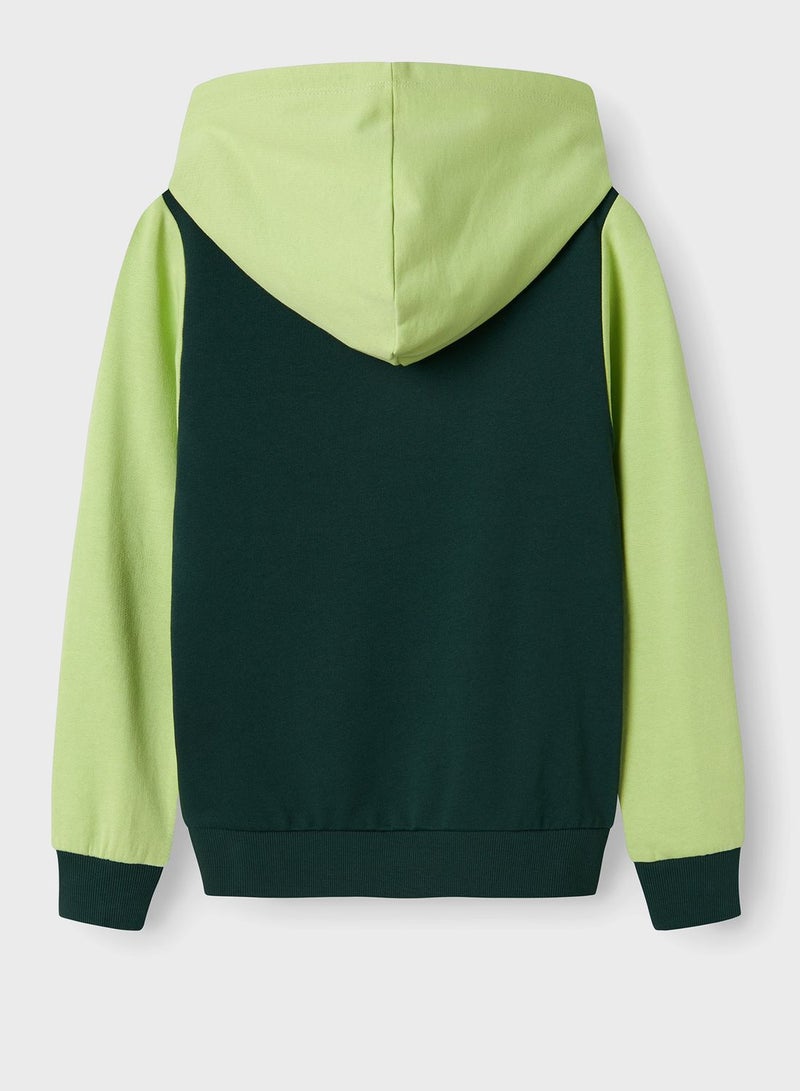 NAME IT Kids Graphic Hoodie  - Image 2