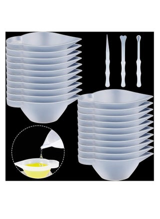 23-Piece Silicone Mold Cup Dispenser Kit for Epoxy Resin Crafts - Includes Mini Measuring Cups, Rubber Spoon, Glue Stick, Scraper, and Color Modulation Tools - pzsku/Z88AB69D394299624C1A9Z/45/_/1702882059/ec3a959a-f686-4982-ab03-42fd305bc951