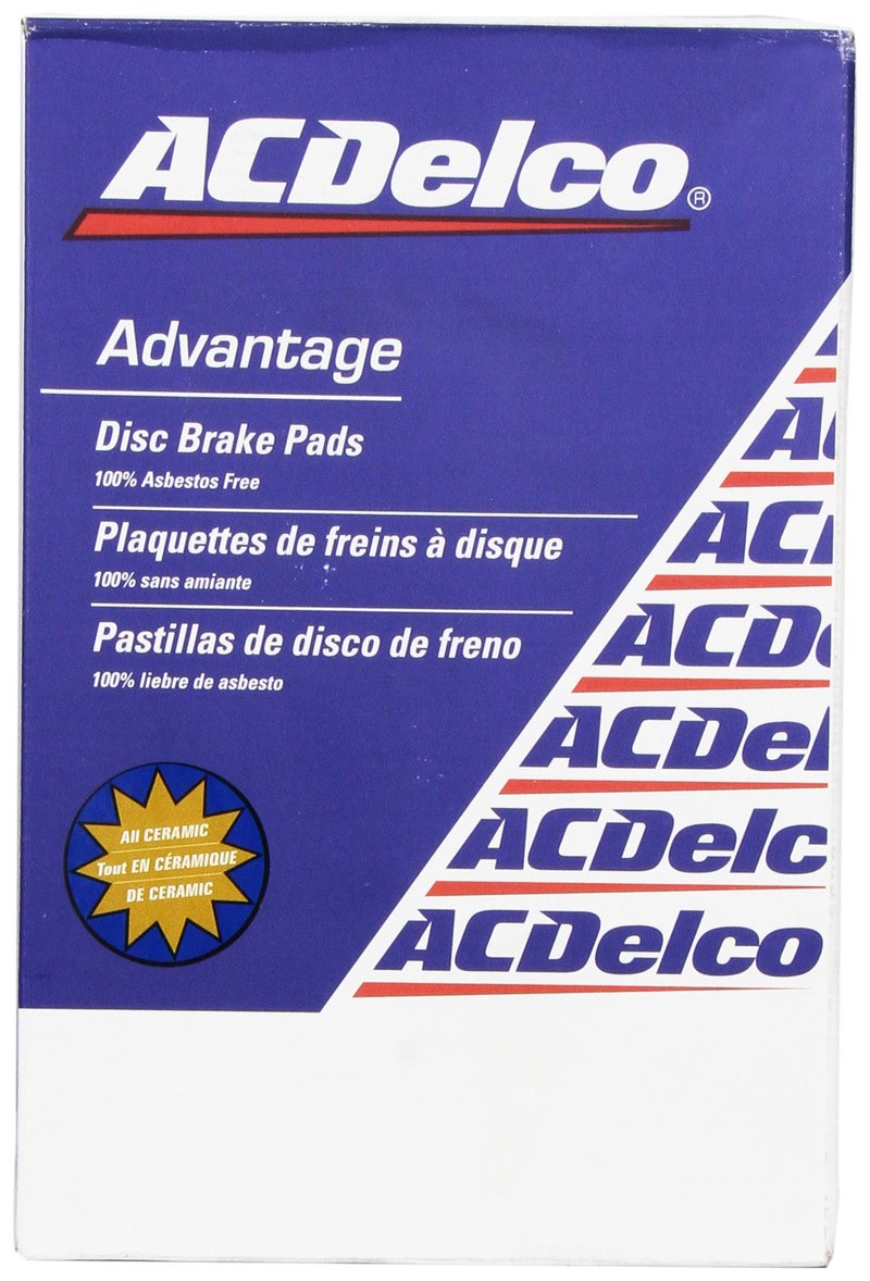 ACDelco Silver 14D154CH Ceramic Disc Brake Pad Set - Image 2