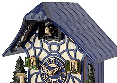 HerrZeit by Adolf Herr Quartz Cuckoo Clock - Magic Blue AH 34 QM - Image 4