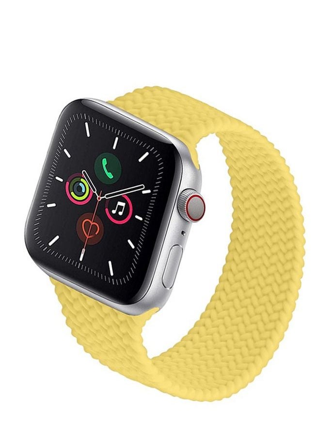 5esha - Braided Solo Loop Stretchable Replacement Strap For Apple Watch 42-44 mm - Image 1