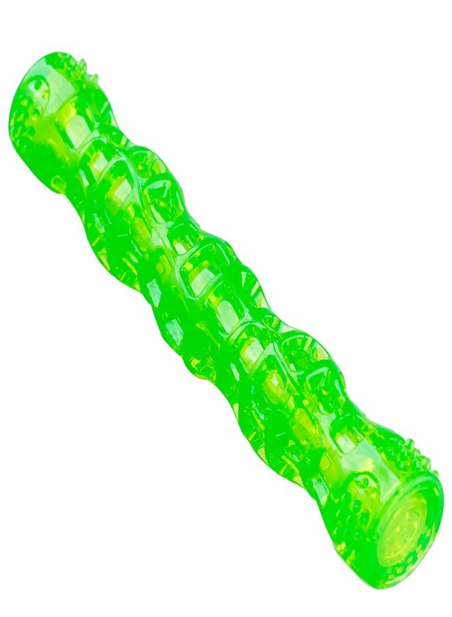 Hyper Pet Dura-Squeaks Stick Dog Toy, Large, Green - Image 1