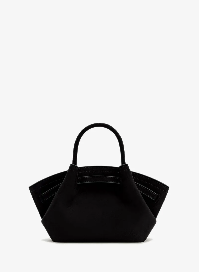 JW PEI Hana Mini Faux Suede Tote Bag