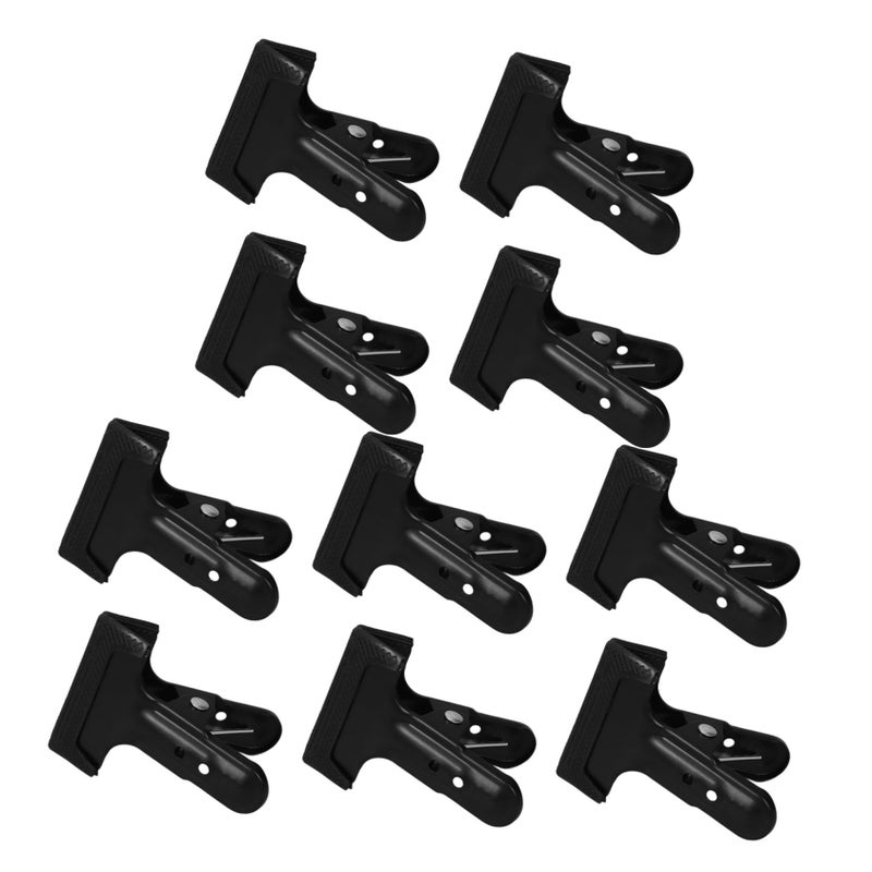 Heavy Duty Spring Clips For Backdrop Stands 10pcs Metal Photography Accessories Quick Setup - Image 2