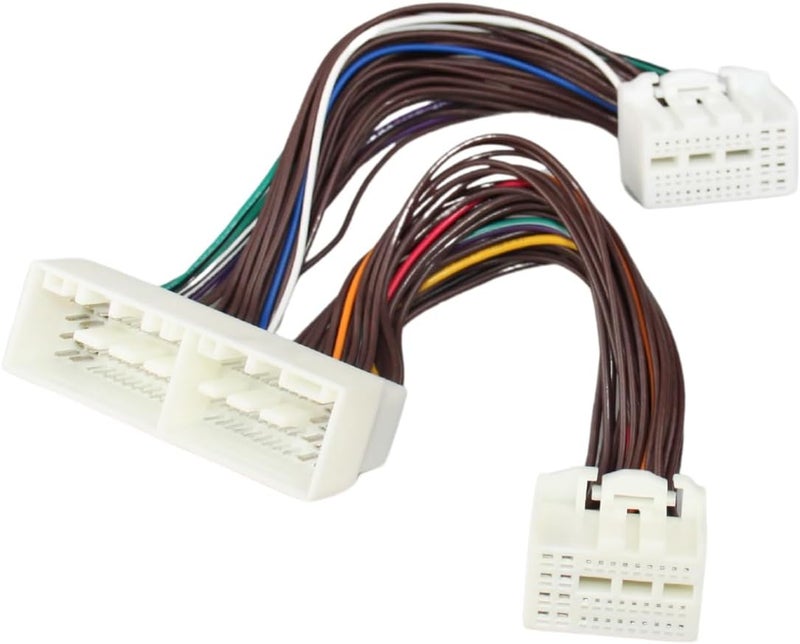 YONGJIANGXIA 70-7306 Male to Female Extension Wire Harness for Kia Hyundai Factory Radio (2017-2022) - Image 1