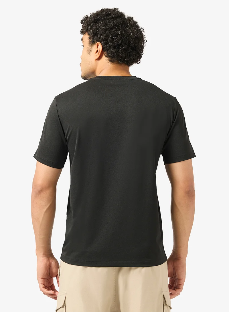 انتا تي شيرت بأكمام قصيرة مناسب للتمرين والتنقل