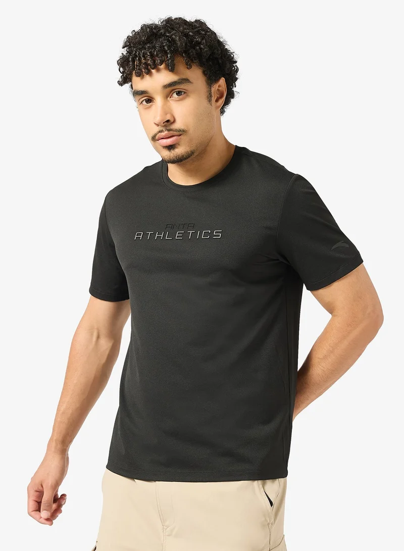 ANTA Men’s Quick-Dry Training Tee & Breathable Sports T-Shirt