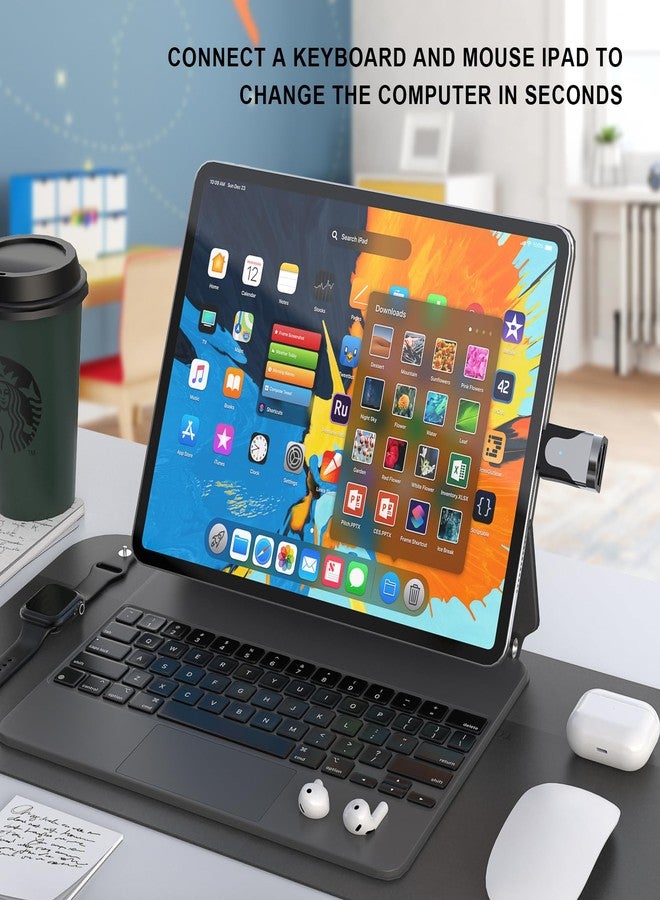 esbeecables Mini Lightning to USB 3.0 Camera Adapter for iPhone, iPad, and Other Apple Devices - Image 4