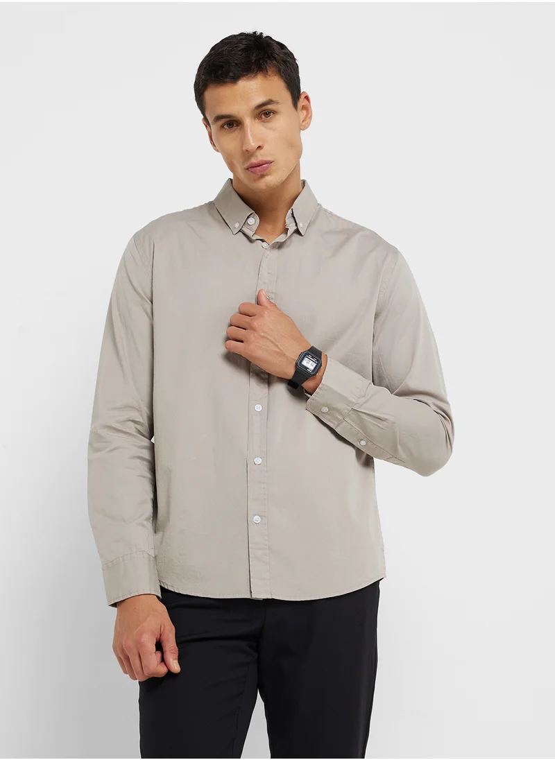 ريبلز مع نمشي Men's Button down Collar Shirts