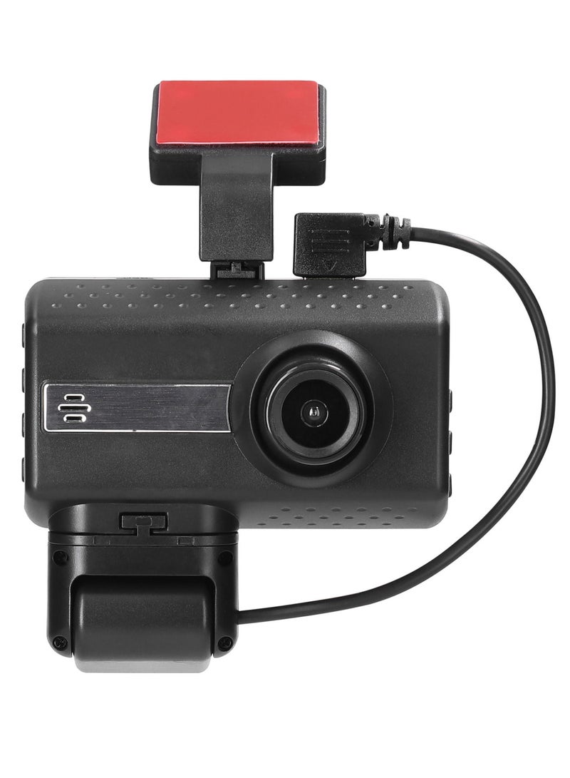 1080P DVR Dash Camera Front & Inside Dual Camera Driving Recorder 3 Inch Screen Dashcam - Image 3
