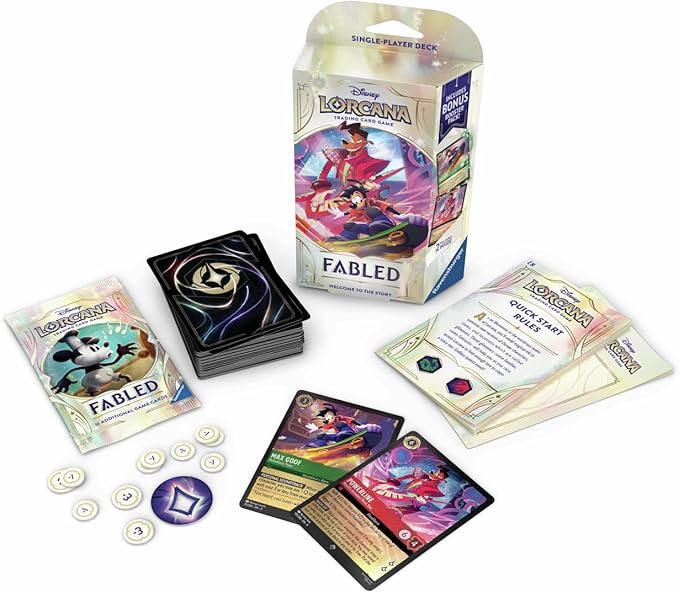 curveball Disney Lorcana TCG : Fabled - Max Goof & Powerline Deck - Image 1