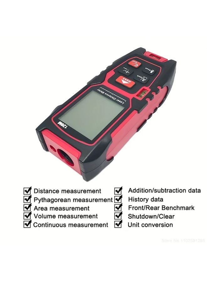 120M 393FT Laser Rangefinder Dual Display Continuous Measurement Smart Device Compatible - Image 5