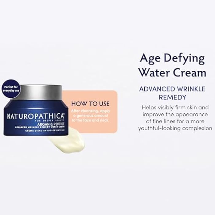 Naturopathica Argan & Retinol Wrinkle Remedy Night Gel Cream, Overnight Retinol Moisturizer to Help Improve Fine Lines and Wrinkles, Face Moisturizer for Men and Women, 1.69 fl oz - Image 2