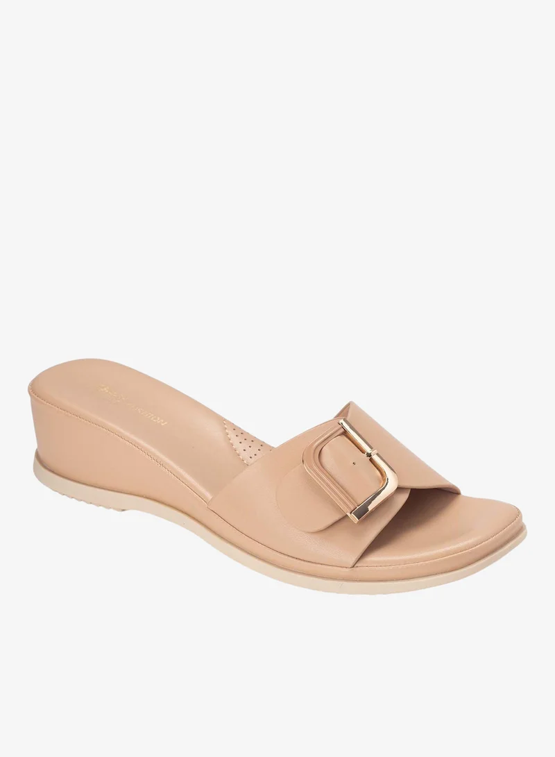 Bata Comfit Casual Wedge Sandals