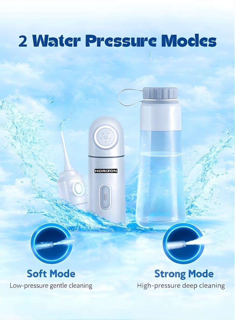 Horizon Electric Portable Bidet for Travel with 350ml Reservoir, Waterproof Rechargeable Portable for Travel with USB-Type C, High Pressure Handheld Travel Bidet - Image 4