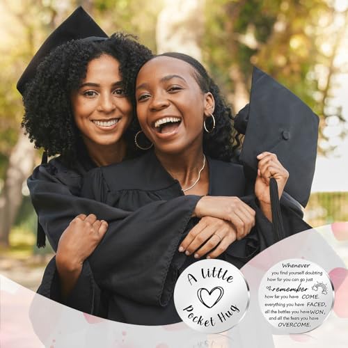 STARKET College Graduation Gifts High School Grad Gifts Inspirational Gifts Pocket Hug Token Best Sobriety Gifts For Women Thinking Of You Friendship Positivity Class Of 2026 Graduation Gift For Her Him - Image 5