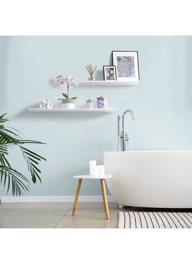 Home Gallery Home Gallery Floating Shelf White 120x20 H00355  - Image 5