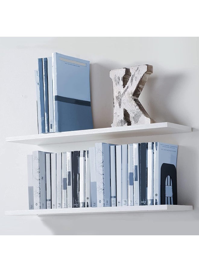 Home Gallery Home Gallery Floating Shelf White 120x20 H00355  - Image 2