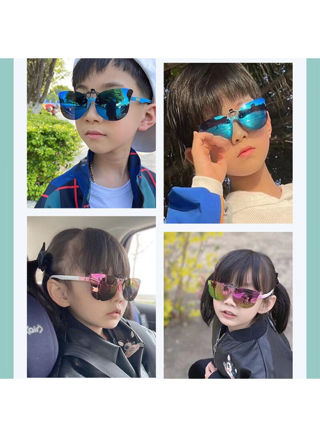 Lovedru Lafudru Children's Myopia Dispersion Clip, Adult Sungl Clip, Uv Protection, Anti-glare, Sun Protection, Anti-glare, Uv400 Protection, Protective Eyewear Clip, Rtf - Image 5