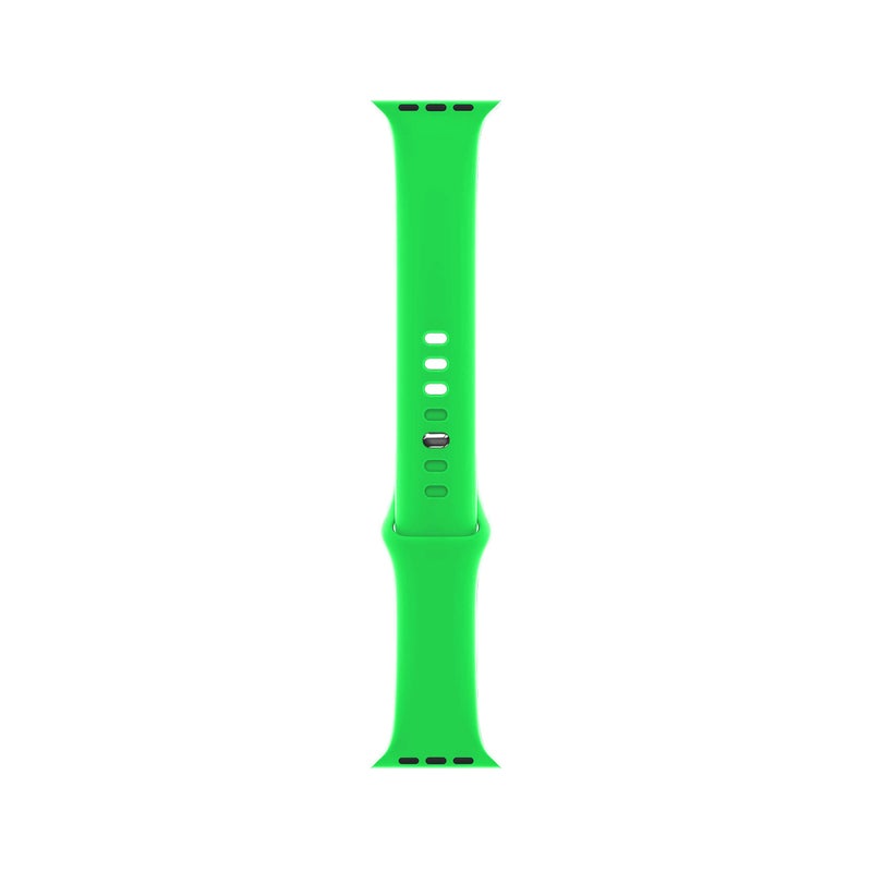 DONEGANI SB Band for Apple Watch Bands Women Men Se Ultra 2 40mm 44mm 46mm 42mm 45mm 41mm 38mm 49mm Series 10 9 8 7 6 5 4 3 iWatch Sport Strap Silicone Fluorescent Green - Image 3