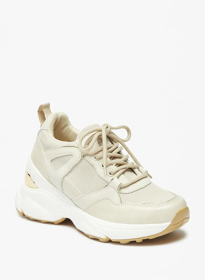 shoexpress Lace Up Low Top Sneakers