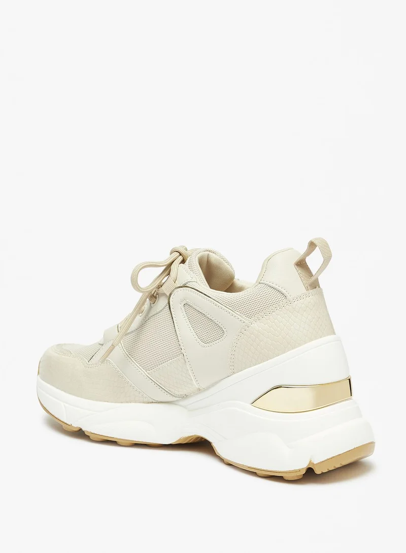 shoexpress Lace Up Low Top Sneakers
