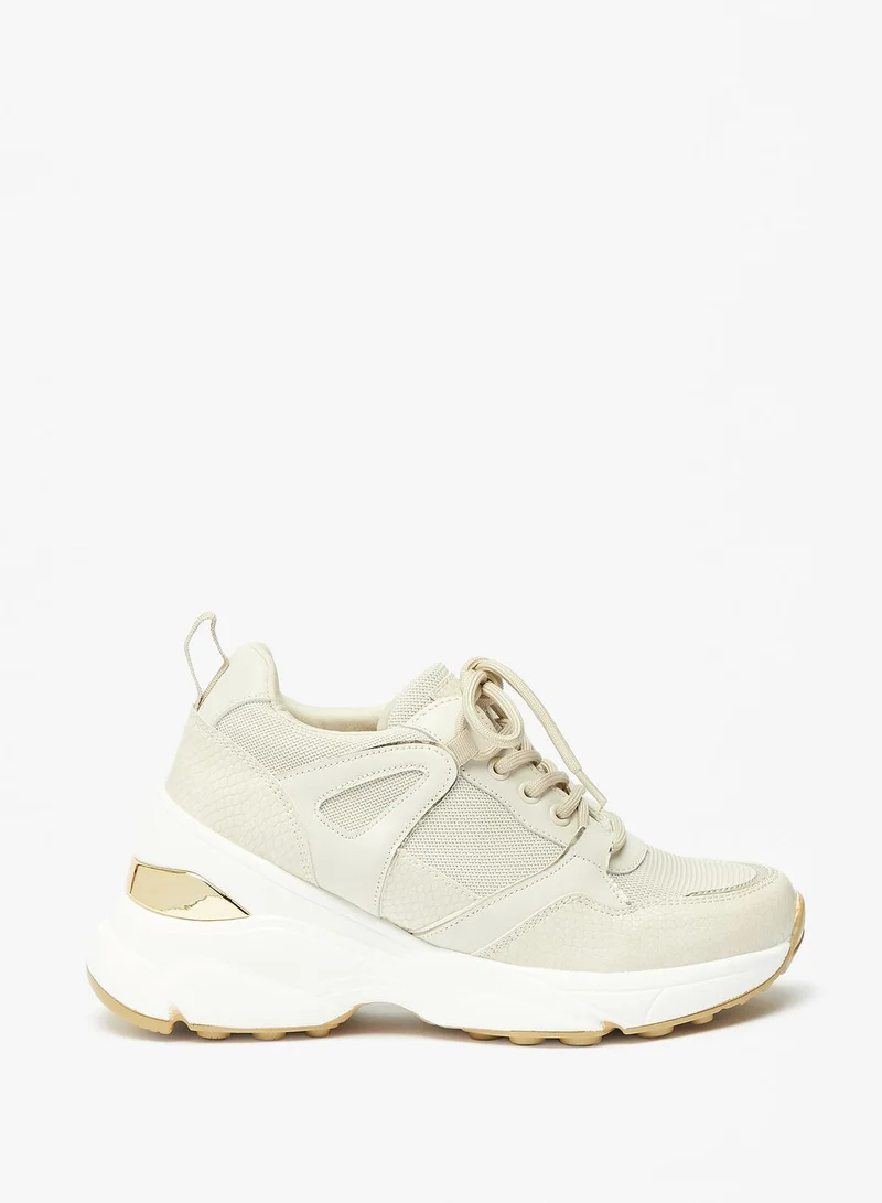 shoexpress Lace Up Low Top Sneakers