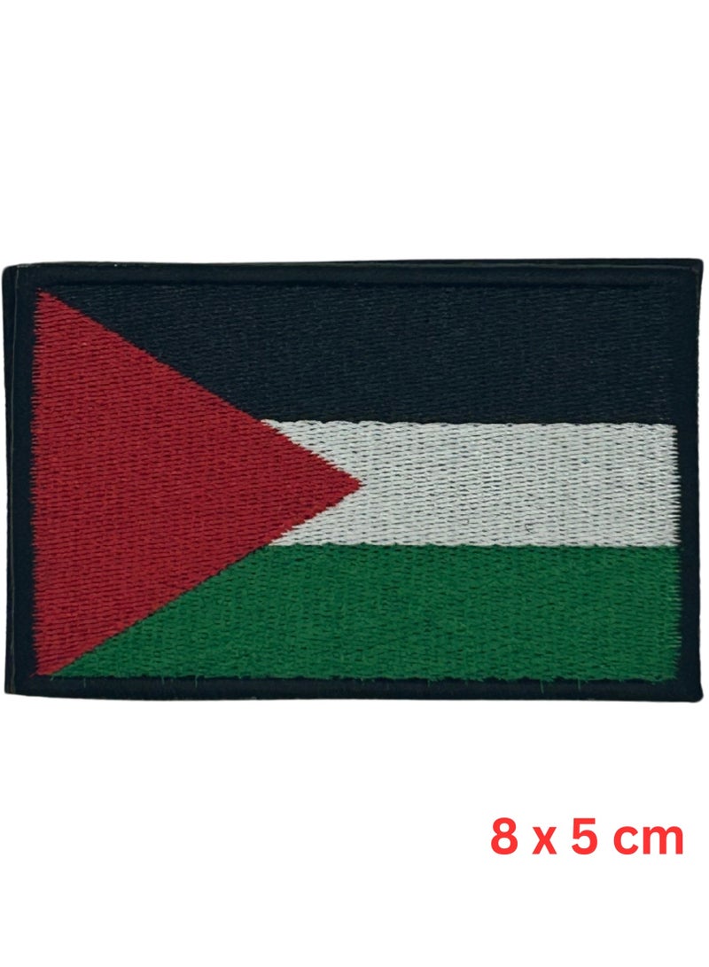 Project Nomad Project Nomad Velcro Hook Patch, Tacti-Cool FLAG Palestine  Embroidery Patches, Harness for bag/pack/vest, tech gadgets for kids & adults, tactical backpack, military & travel, gift for men/women  - Image 1
