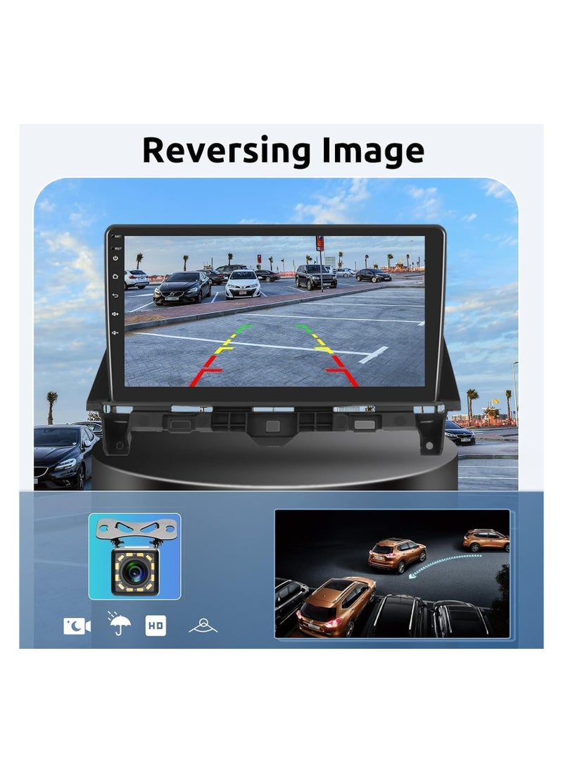 SHEZA STAR - Android Car Stereo for Honda Jazz/City 2002 to 2007 1GB RAM 32GB ROM 9 Inch Support MirrorLink WiFi BT, 2.5D IPS Touch Screen with AHD Camera Included - Image 1