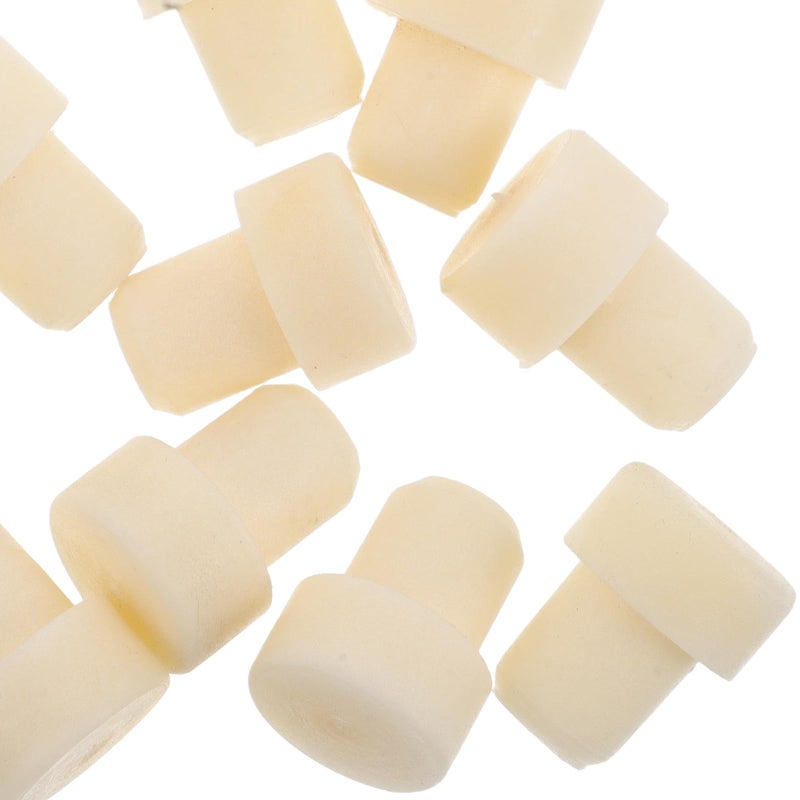 High Polymer Leakproof Reusable Wine Stoppers Set of 10 Small Size for Glass Bottles - Image 4