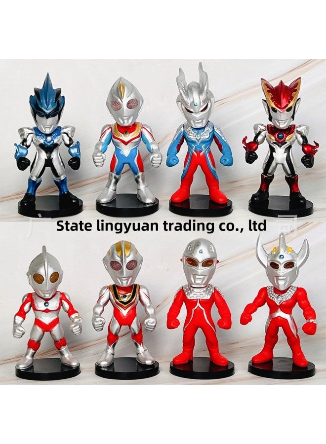 Ultraman Hand-made Salted Egg Superman Monster Degas Unlimited Cyberbelle Yadje Obudai Ornaments-Color:Classic D Type Auguman 6 Styles (packed In Bags) - Image 5
