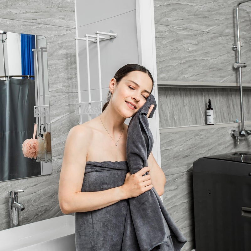 جي ام ال مناشف حمام jml من مناشف حمام الألياف الدقيقة 6 حزمة 30 "x 60" - Image 4