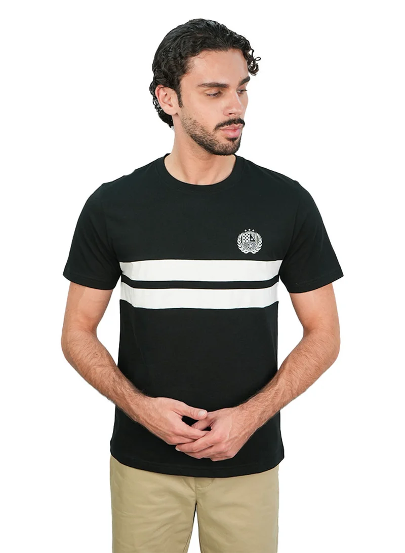 Men's Slim Cotton Heritage Stripe Tee