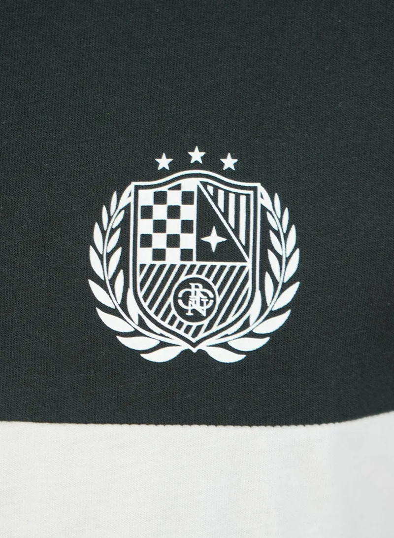 GIORDANO  Men's Slim Cotton Heritage Stripe Tee for Men | Best Price UAE