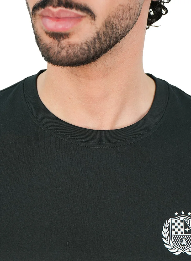 GIORDANO  Men's Slim Cotton Heritage Stripe Tee for Men | Best Price UAE