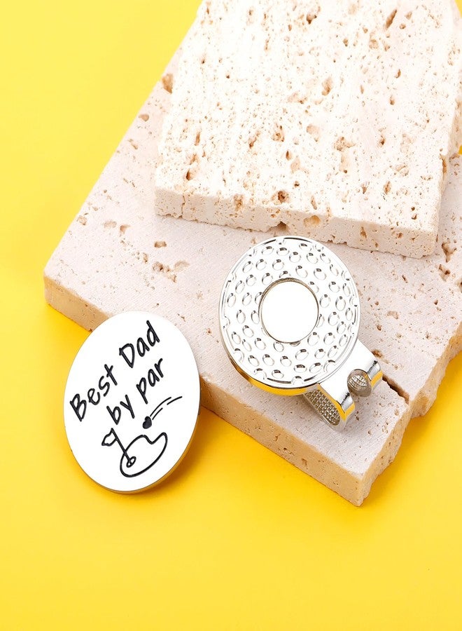 TI-EDC Gifts for Dad Golf Ball Marker Hat Clip for Men Him Dad Fathers Day Birthday Gifts from Son Daughter New Dad Gift for Men First Time Dad Stepdad Grandpa Valentine for Dad by Par - Image 2