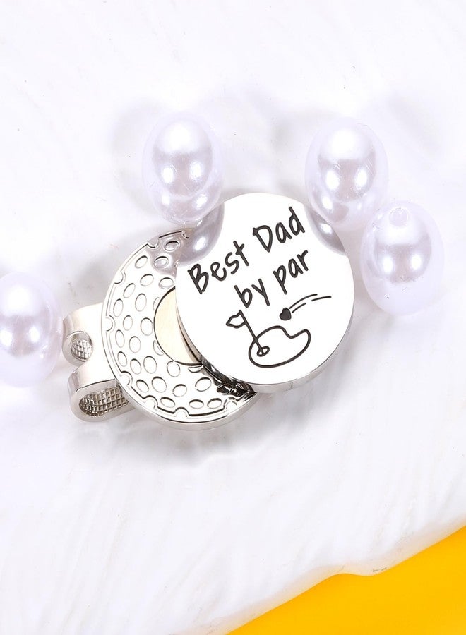 TI-EDC Gifts for Dad Golf Ball Marker Hat Clip for Men Him Dad Fathers Day Birthday Gifts from Son Daughter New Dad Gift for Men First Time Dad Stepdad Grandpa Valentine for Dad by Par - Image 4