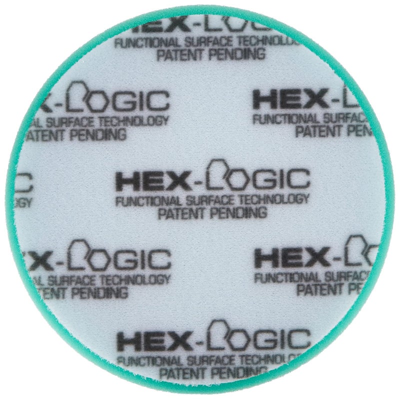 Chemical Guys BUFX_103HEX6 BUFX_103_HEX6 Hex-Logic Heavy Polishing Pad, Green (6.5 Inch Pad Made for 6 Inch Backing Plates), 1 Pad Included - Image 2