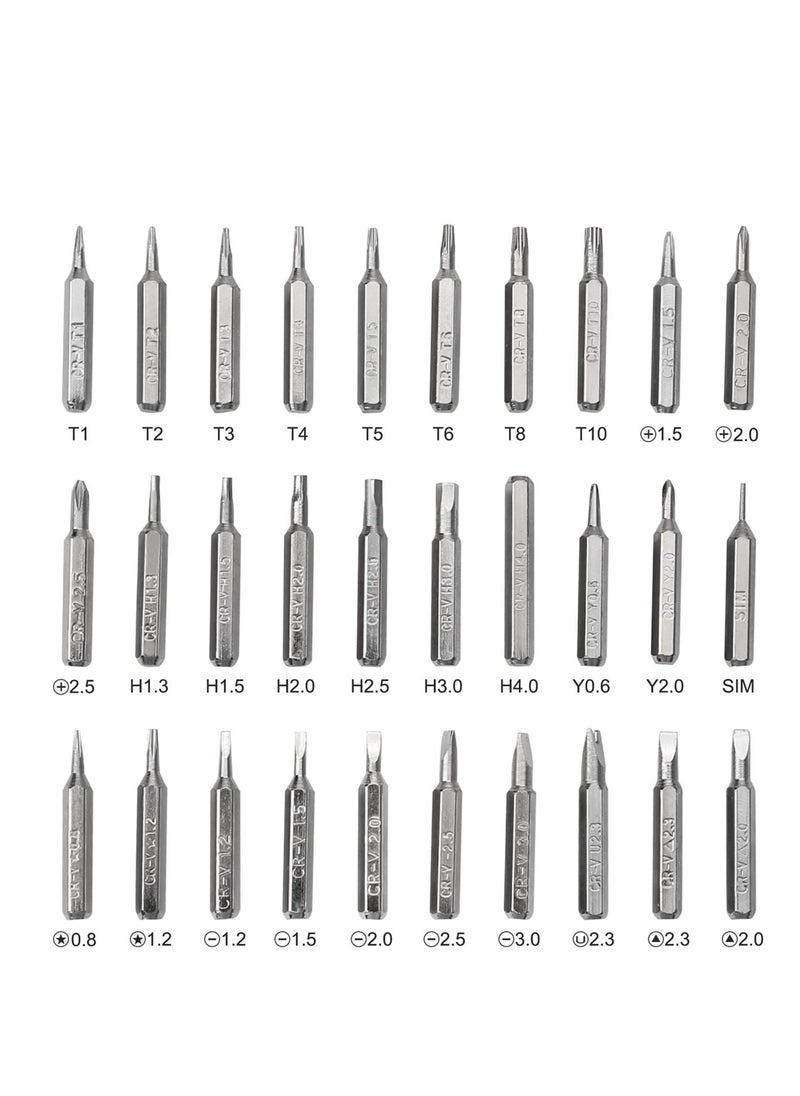 Generic - Precision Screwdriver Set 32 Piece Torque Screwdriver Engineering Repair Kit with Magnetic Screwdriverfor Phone Watch Eyeglasses DIY Computers - Image 1