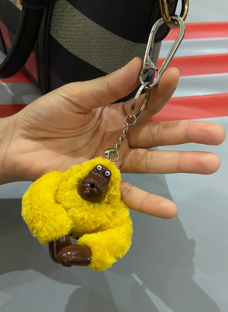 Noonflower Amazing Monkey Keychain With Hanging Hook - Image 1