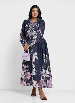 Ella Plus Floral Print Dress  - Image 4