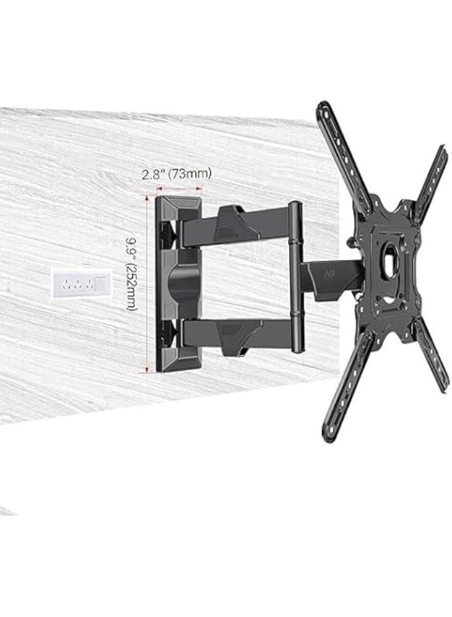 حامل تلفزيون متحرك مع إمالة ودوران – مناسب لأجهزة 32 إلى 55 بوصة - Image 3
